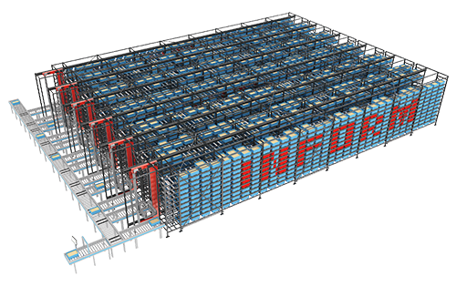 Storage shuttle systems for high throughput logistics